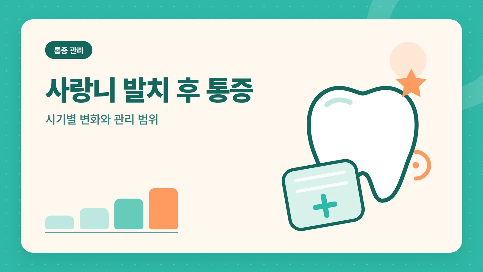 사랑니 발치 후 통증